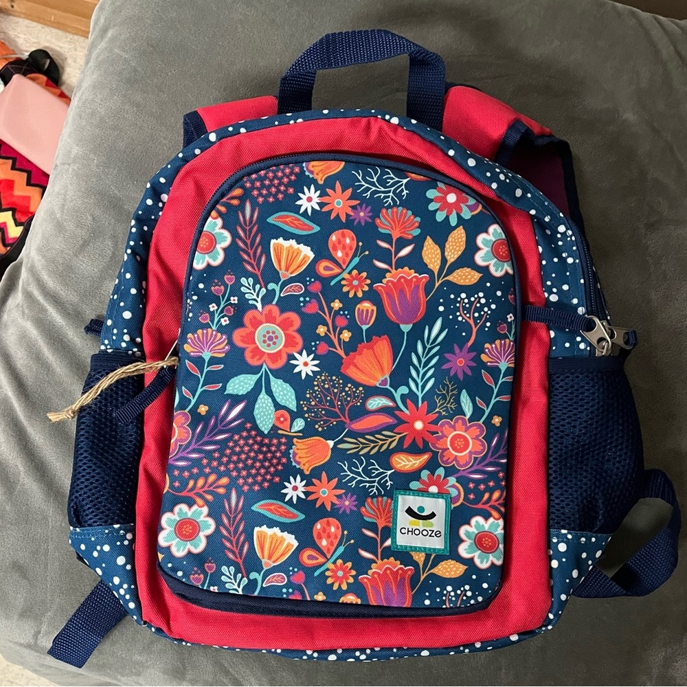 Chooze Backpack floral  colorful  large